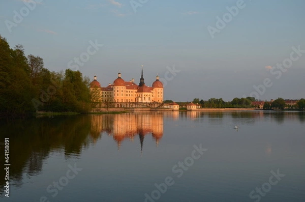 Obraz Barockschloss Moritzburg