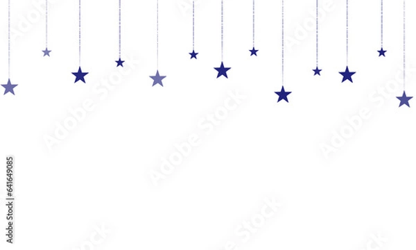 Obraz シンプルな星飾りの素材
