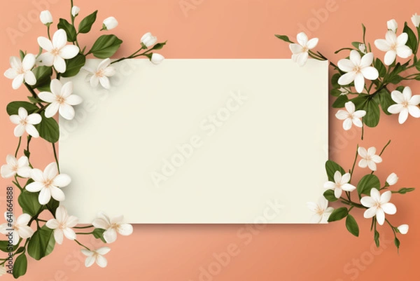 Obraz frame of flowers