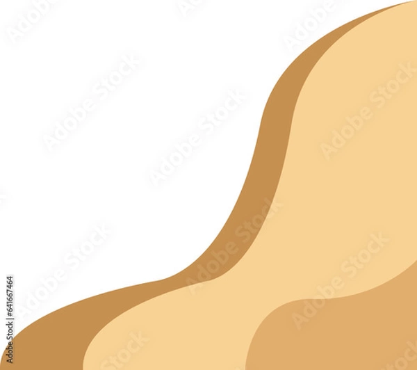 Fototapeta Corner Wave Boho