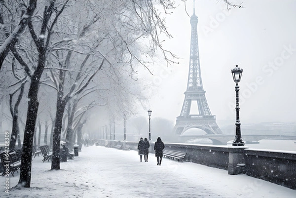 Fototapeta the eiffel tower