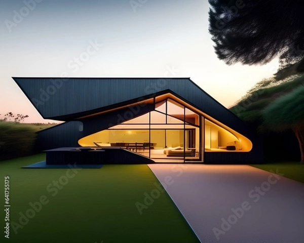 Obraz house on the hill