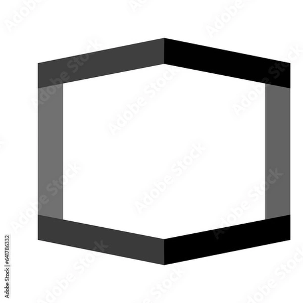 Fototapeta frame negro 