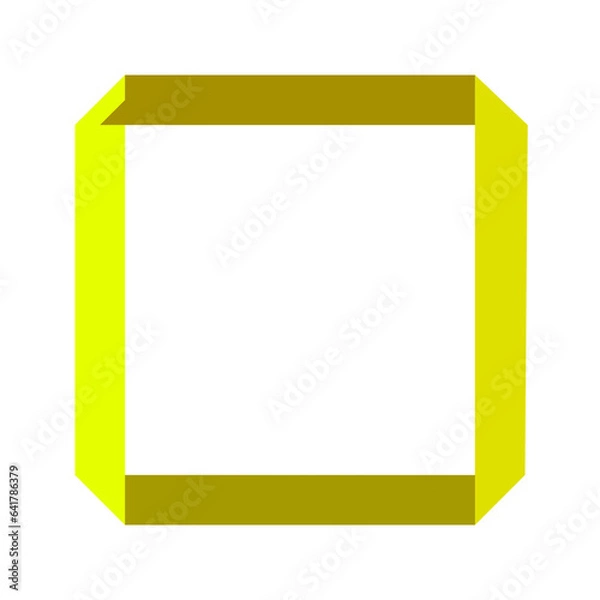 Fototapeta Cuadra amarillo 