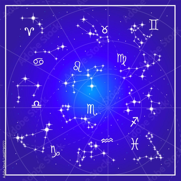 Fototapeta Astrology Art