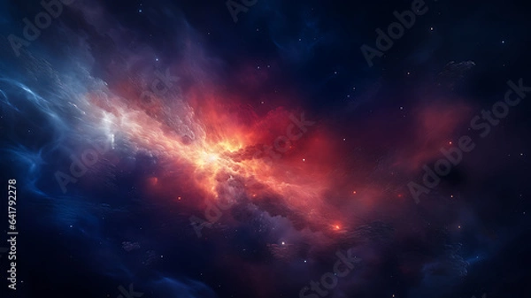 Fototapeta Abstract pattern from space background