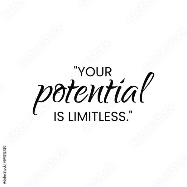 Fototapeta Motivation Quote with a Smooth Solid Background