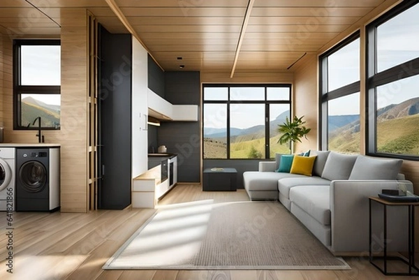 Fototapeta living room interior