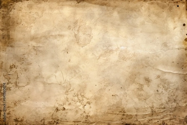 Fototapeta weathered parchment whispers stories of yore, Generative AI