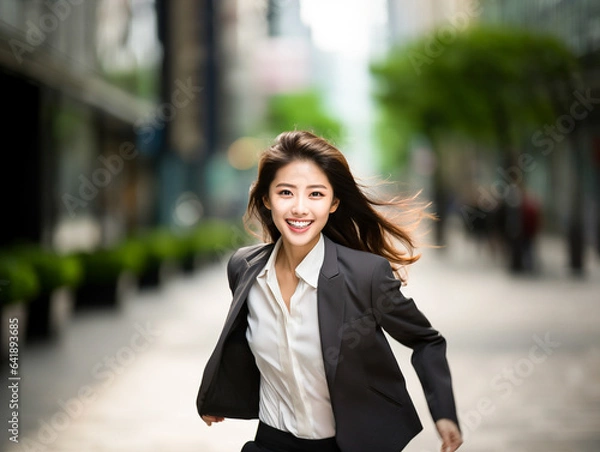 Obraz 戦うビジネスウーマン