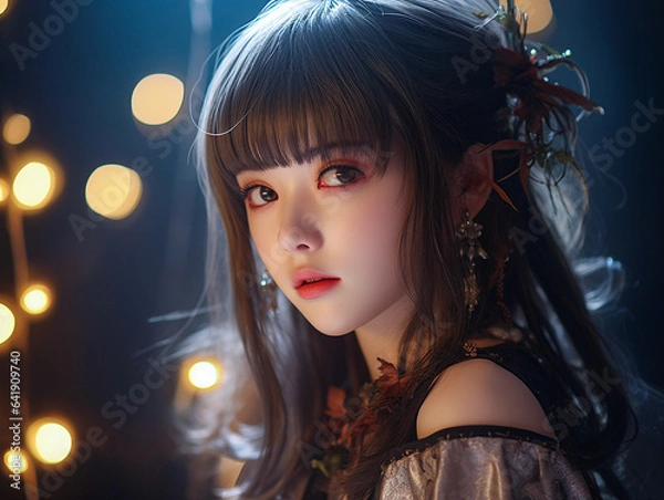 Obraz 日本のアイドルのステージ