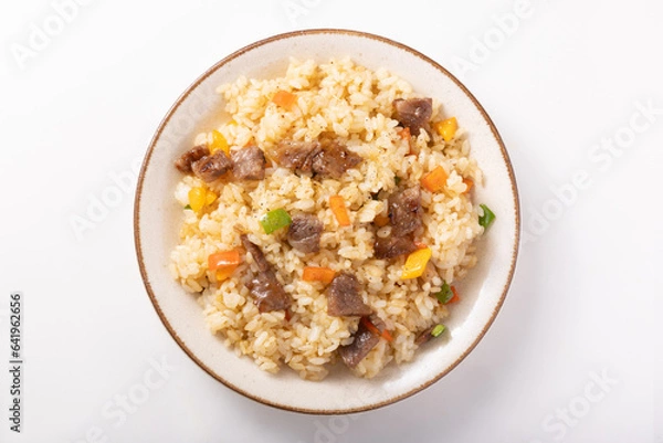 Obraz 牛ステーキピラフ