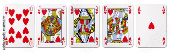 Obraz Poker królewski