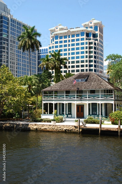 Obraz Stranahan House, the oldest building in Fort Lauderdale