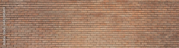 Obraz Color brick wall as background, banner design