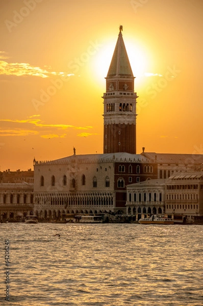Obraz venezia tramonto 7672