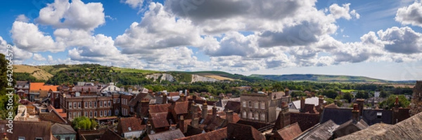 Obraz Lewes from Lewes Castle