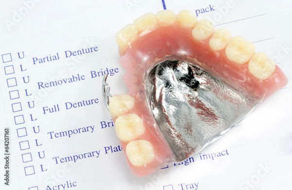 Obraz order denture for dental lab