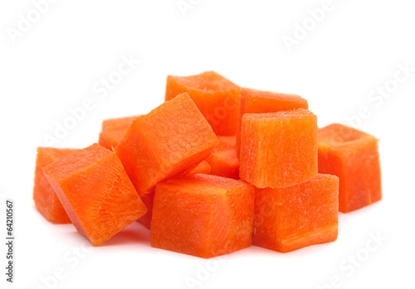 Fototapeta Carrot cube
