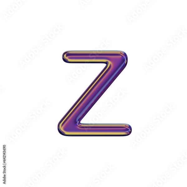 Obraz 3D Letter Z