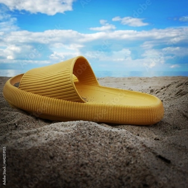 Obraz hat on the beach