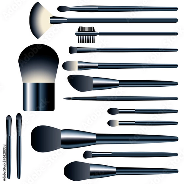 Obraz Cosmetic brushes