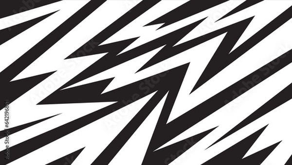 Obraz Abstract background with various arrow pattern