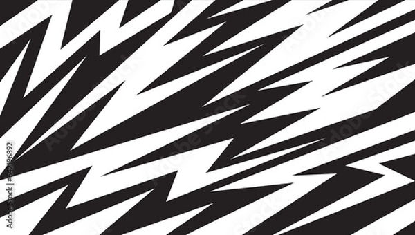 Fototapeta Abstract background with various arrow pattern