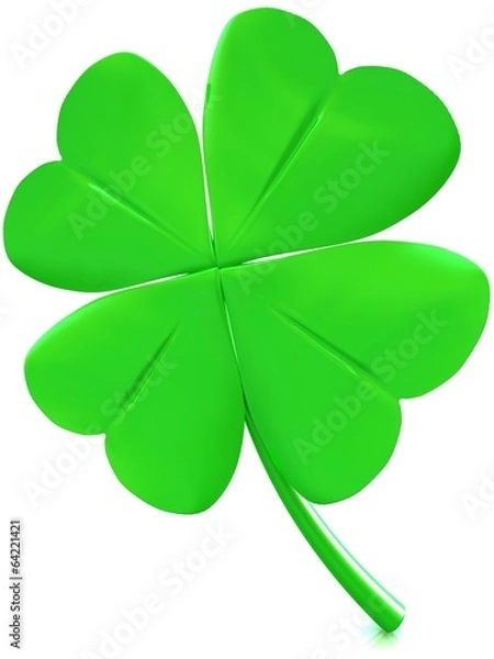 Fototapeta fourleaf clover