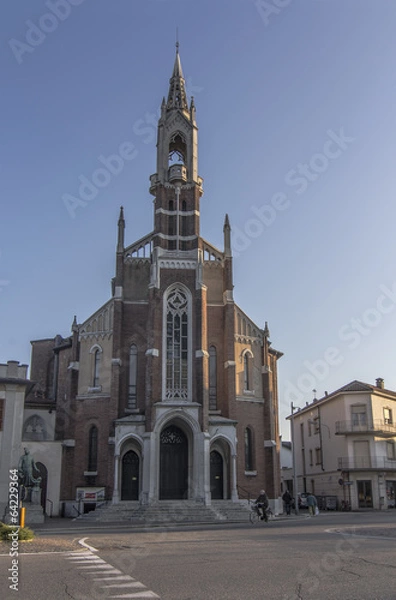 Obraz Church in a urban centre