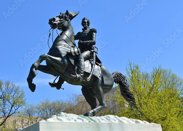 Obraz Andrew Jackson Monument, Washington DC
