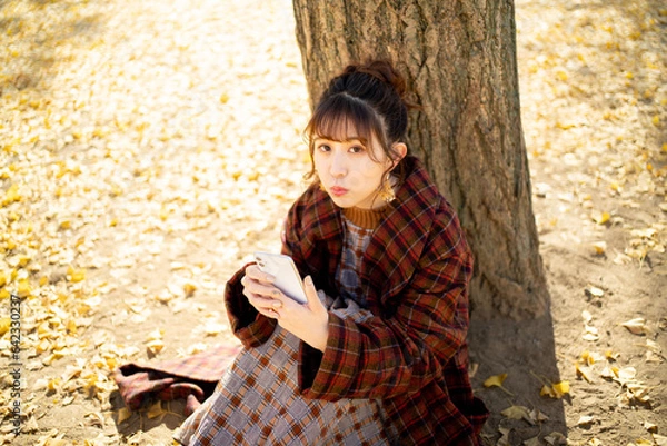 Fototapeta 美しい日本女性