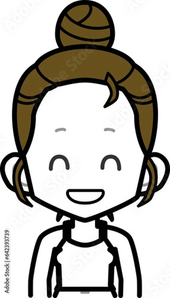 Obraz hb部屋着女性BU_fOL01