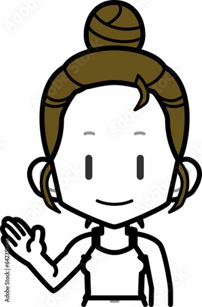 Obraz hb部屋着女性BU_fOL09