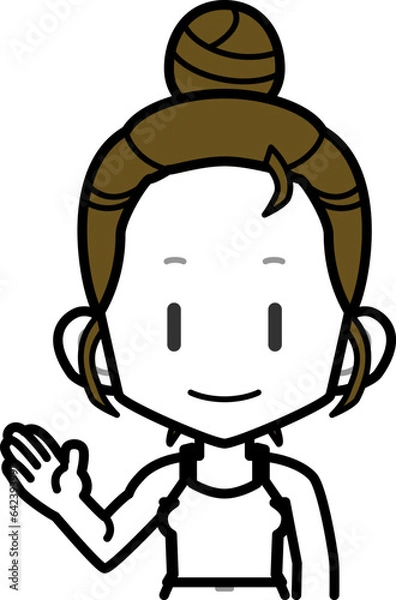 Obraz hb部屋着女性BU_fOL09