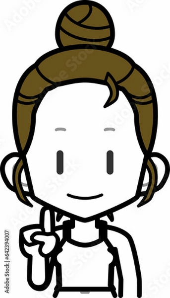 Obraz hb部屋着女性BU_fOL11