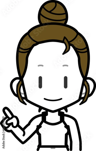 Obraz hb部屋着女性BU_fOL12