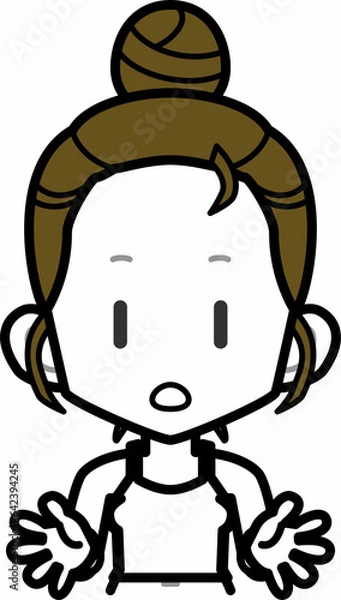 Obraz hb部屋着女性BU_fOL17