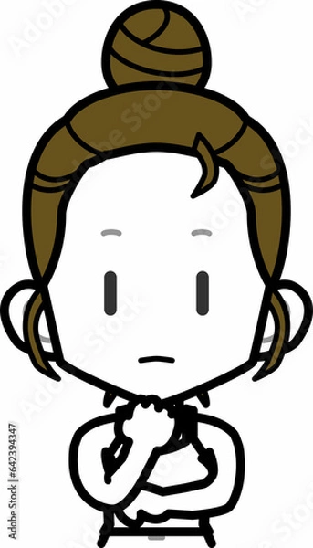 Fototapeta hb部屋着女性BU_fOL20