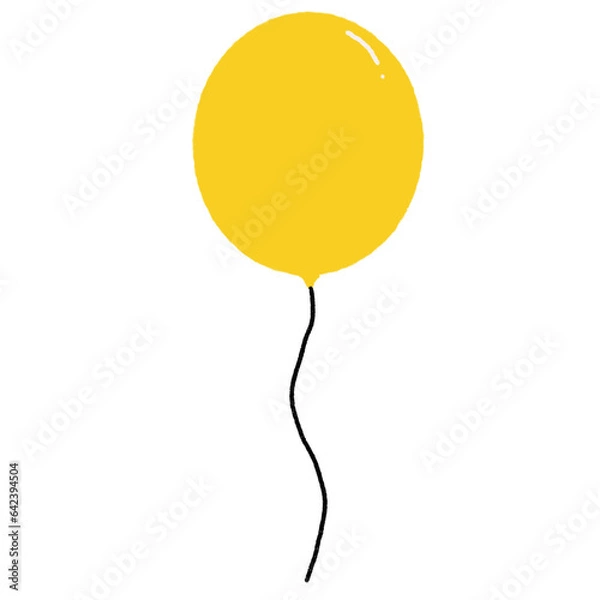 Obraz balloon isolated on white background