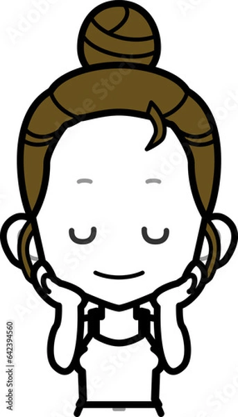 Obraz hb部屋着女性BU_fOL25