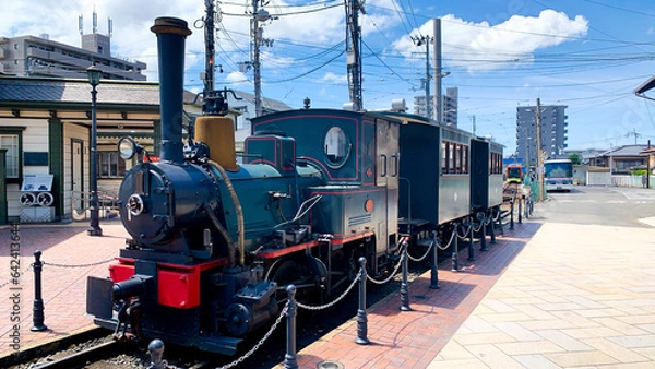 Obraz 愛媛県の道後温泉の坊っちゃん列車