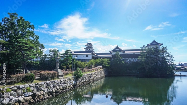 Fototapeta 愛媛県今治市の今治城