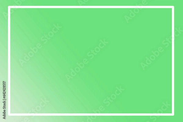 Fototapeta green background with frame
