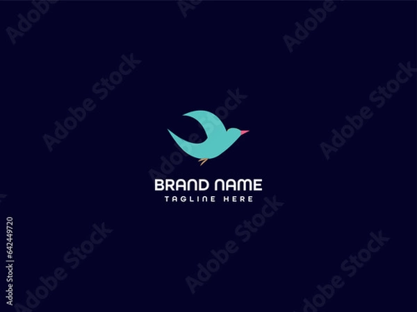Obraz bird logo design