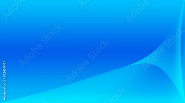 Fototapeta blue gradient smooth abstract background