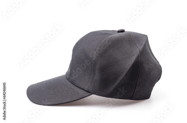 Fototapeta Baseball cap isolated white background