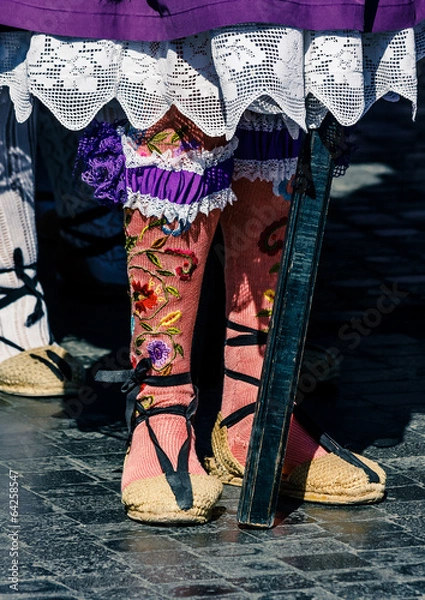 Obraz Calcetas de Nazareno