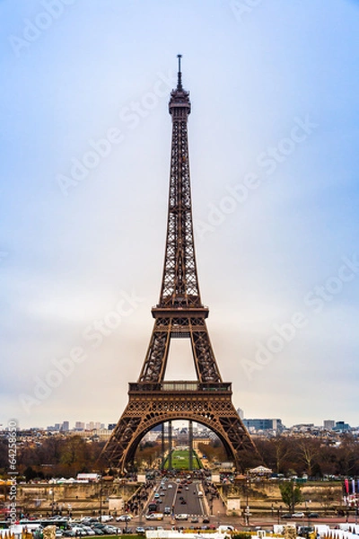 Fototapeta Eiffel Tower in Paris France