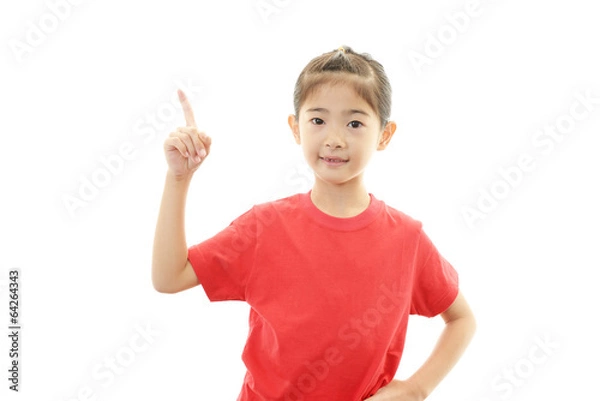 Fototapeta 笑顔の女の子